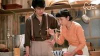 Cena do episódio 108 de Manpuku