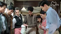 Cena do episódio 109 de Manpuku