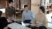 Cena do episódio 112 de Manpuku
