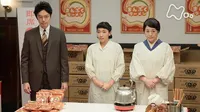 Cena do episódio 115 de Manpuku