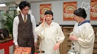Cena do episódio 116 de Manpuku