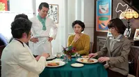 Cena do episódio 148 de Manpuku