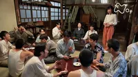 Cena do episódio 34 de Manpuku