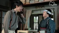 Cena do episódio 43 de Manpuku