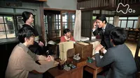 Cena do episódio 63 de Manpuku