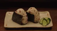 Cena do episódio 3: Plum Rice Ball de Jantar da Meia Noite: Histórias de Tokyo