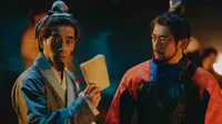 Cena do episódio 2 de Kenzo Kitakata: SUIKODEN