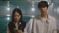 Cena do episódio 6: Yoon-seo and Jun-hee de A Noite Chegou