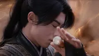 Cena do episódio 17: Colluding with the Kui Tribe de Guardiões de Dafeng