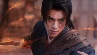 Cena do episódio 40: Legend of Dafeng de Guardiões de Dafeng