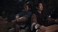 Cena do episódio 16 de Novolândia: Eclipse de Pérola