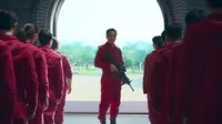 Cena do episódio 10 de La Casa de Papel: Coreia