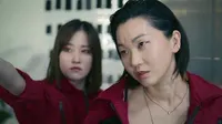 Cena do episódio 3 de La Casa de Papel: Coreia