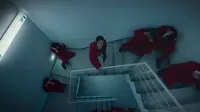 Cena do episódio 8 de La Casa de Papel: Coreia