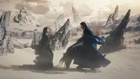 Cena do episódio 27 de Véu de Sombras