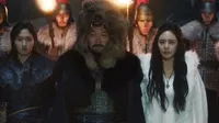 Cena do episódio 1 de Crônicas de Arthdal