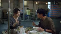 Cena do episódio 2: A noite em questão de Amor Aqui e Agora