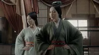 Cena do episódio 20: Dilemma de Amor como galáxia