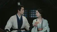 Cena do episódio 26: Give Betrothal Gifts de Amor como galáxia