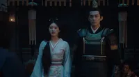 Cena do episódio 55: Catch Yuan Shen de Amor como galáxia