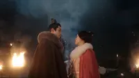 Cena do episódio 56: Conspiracy de Amor como galáxia