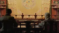 Cena do episódio 15: Monsters and Secrets in Gutongjing de Mar de areia