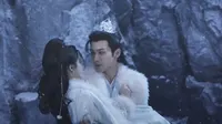 Cena do episódio 14: Ice Dungeon de Um amor renascente