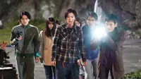 Cena do episódio 3: O caso do assassinato na Ilha da Sereia: Parte 2 de Kindaichi: O Jovem Detetive