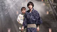 Cena do episódio 8: O caso do caçador de recompensas samurai de Kindaichi: O Jovem Detetive