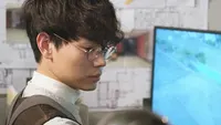 Cena do episódio 1 de Os Refens do Professor Hiiragi
