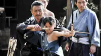 Cena do episódio 12: The hostage Shojumaru de Gunshi Kanbei