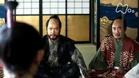 Cena do episódio 15: The Division of Harima de Gunshi Kanbei