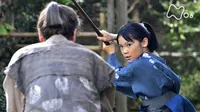 Cena do episódio 21 de Gunshi Kanbei