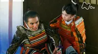 Cena do episódio 24 de Gunshi Kanbei