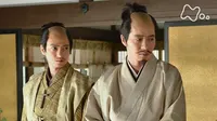 Cena do episódio 47 de Gunshi Kanbei
