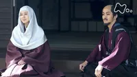 Cena do episódio 50 de Gunshi Kanbei