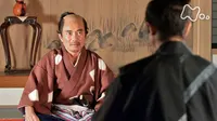 Cena do episódio 8: A Man Called Hideyoshi de Gunshi Kanbei