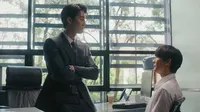 Cena do episódio 1 de Um Chefe e Um Bebê