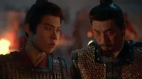 Cena do episódio 28: Father and Son Duel de Lenda de Zang Hai