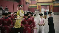 Cena do episódio 47 de O amor real de Ruyi no palácio