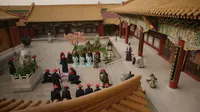 Cena do episódio 59 de O amor real de Ruyi no palácio