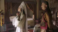 Cena do episódio 71 de O amor real de Ruyi no palácio