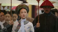 Cena do episódio 73 de O amor real de Ruyi no palácio