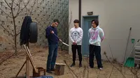 Cena do episódio 5 de Cães de Caça