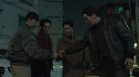 Cena do episódio 4 de Cães de Caça