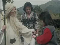 Cena do episódio 33: Batalha da Magia Negra de O Fantástico Jaspion