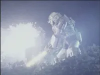 Cena do episódio 40: O Enigma do Meteoro de O Fantástico Jaspion
