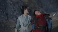 Cena do episódio 10: Lei Wujie Battles Song Yan Hui de O Sangue da Juventude