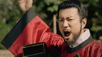 Cena do episódio 47: Zant Gar, the Strongest Man de Seis dragões voadores