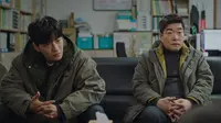Cena do episódio 8 de O Bom Detetive